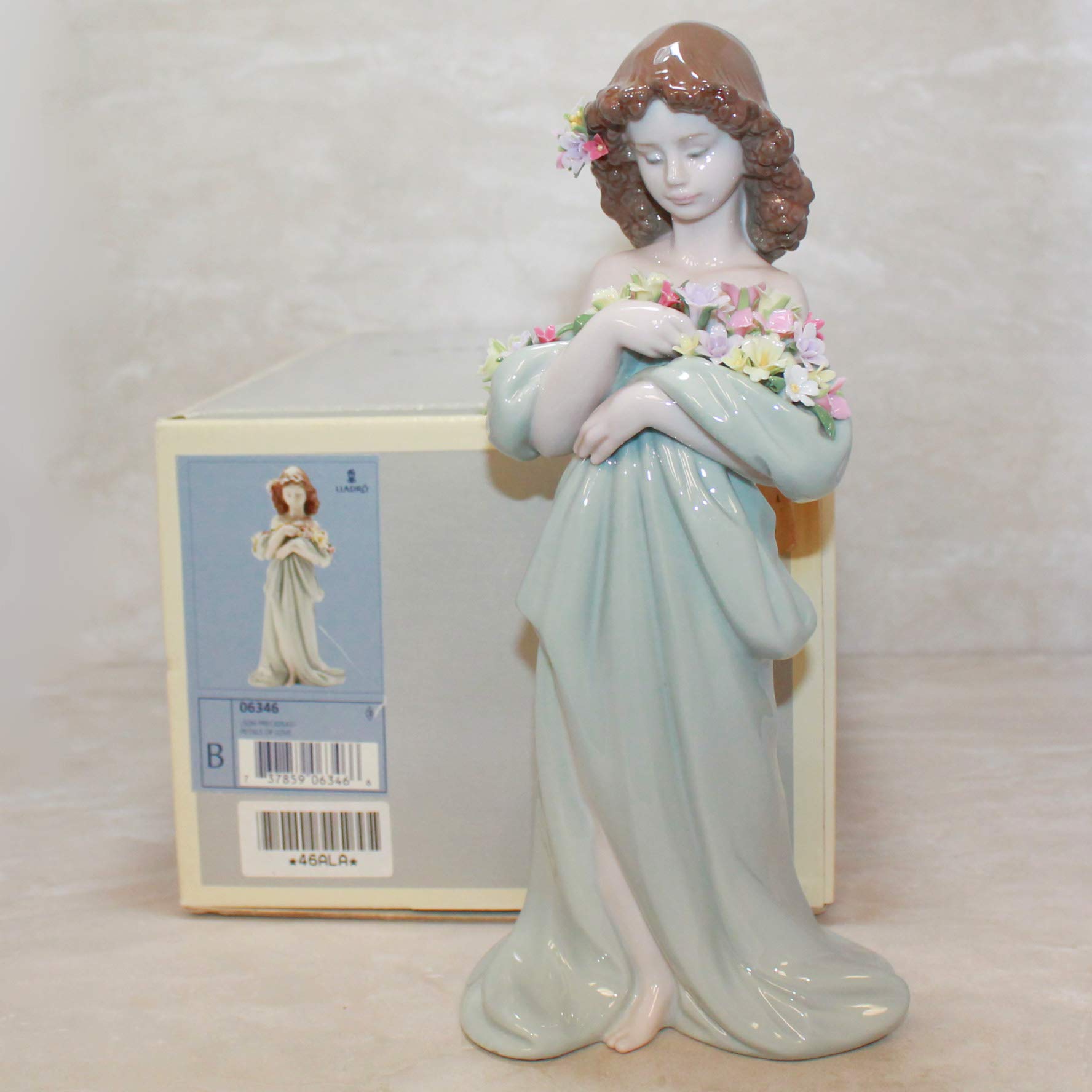 愛の花びら＃6346☆リヤドロスペインポーセリンヴィンテージ